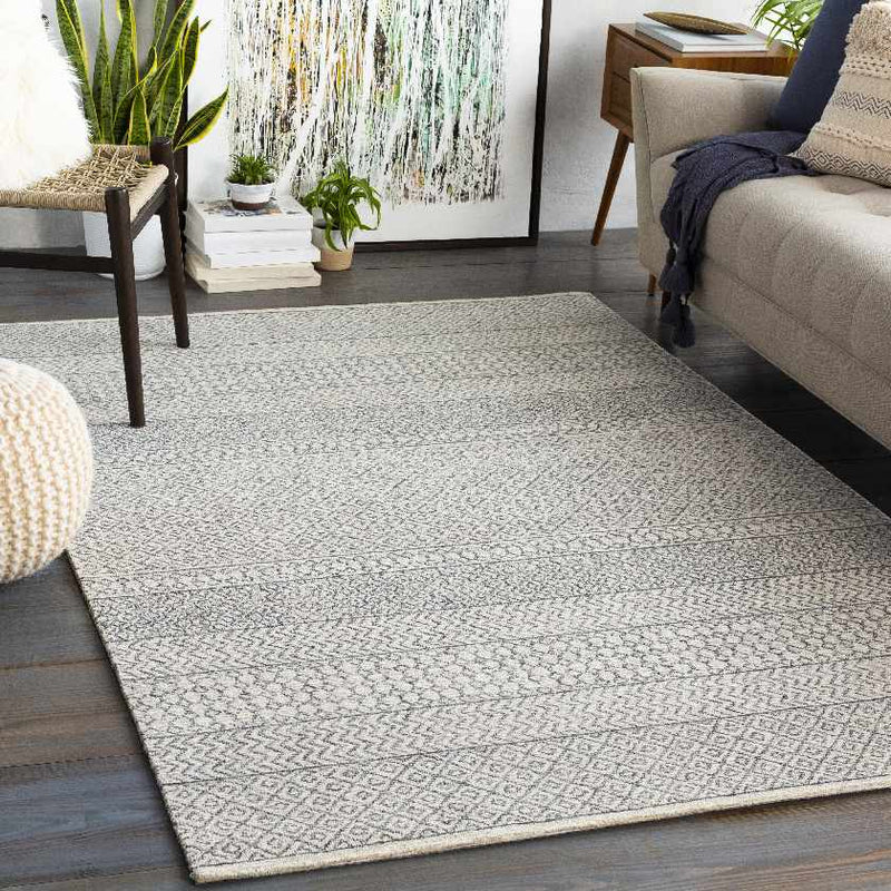 Anglet Global Charcoal Area Rug