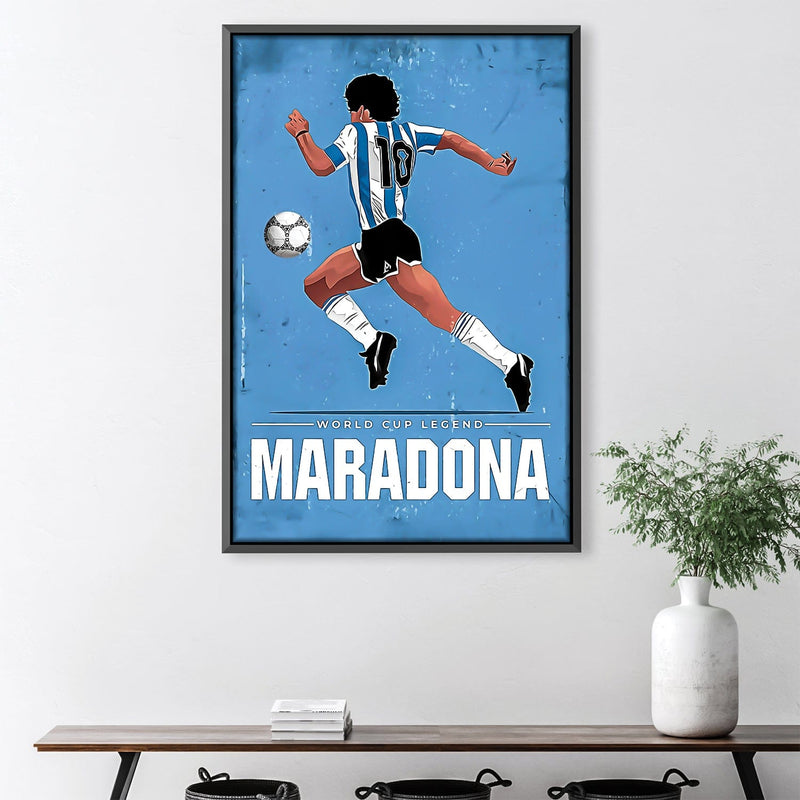 Maradona Canvas