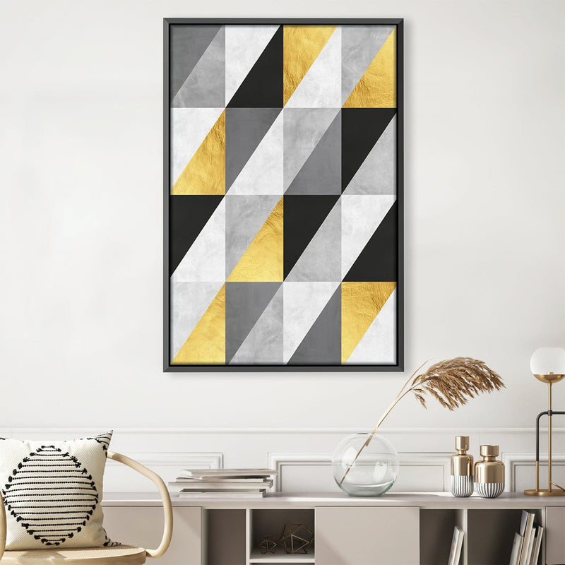 Marble and Gold Art I Canvas