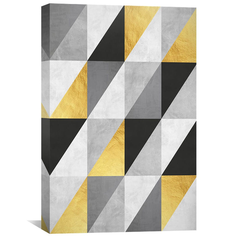 Marble and Gold Art I Canvas