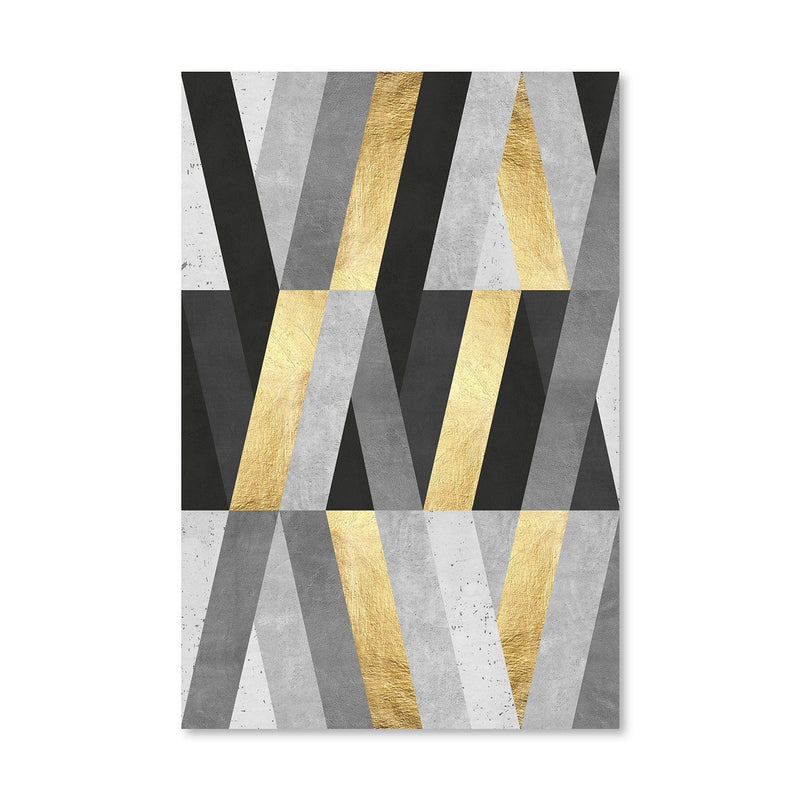 Marble and Gold Art II Canvas