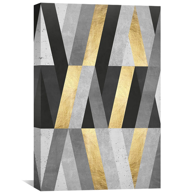 Marble and Gold Art II Canvas