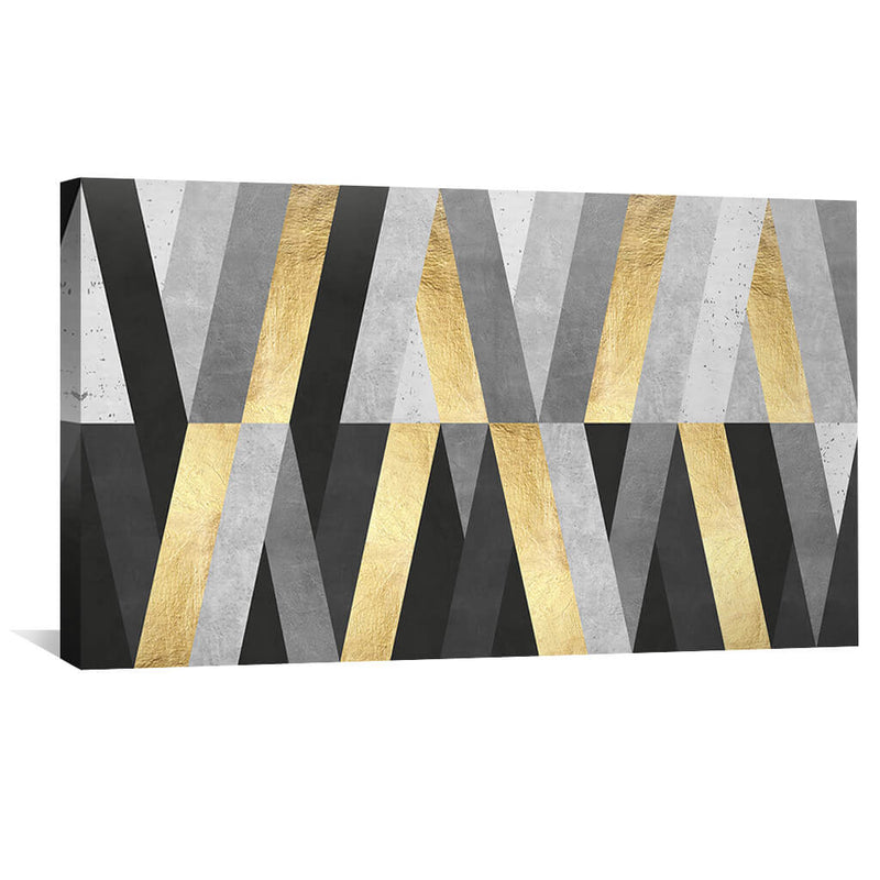 Marble and Gold Art V Canvas