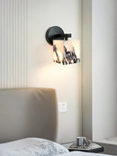 Marble Cube Geometric Wall Lamp