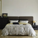 GobekUsa 100s Egyptian Cotton Printed Bedding Set with Sheet, Duvet Cover, and Pillowcase