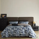 GobekUsa 100s Egyptian Cotton Printed Bedding Set with Sheet, Duvet Cover, and Pillowcase