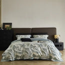 GobekUsa 100s Egyptian Cotton Printed Bedding Set with Sheet, Duvet Cover, and Pillowcase