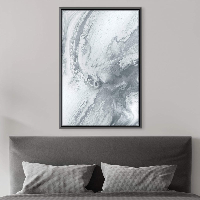 Marble Grey Single Canvas