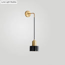 GobekUsa Marble LED Wall Light - Simplicity in Drum Shape