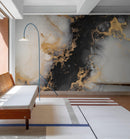 Marble Design Alcohol Ink Abstract Pattern Wallpaper Mural.