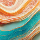 Colorful Marble Slate Wallpaper Mural.