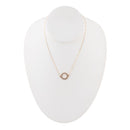 Bronze Marcasite Necklace