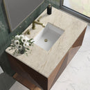 James Martin Marcello 36" Floating Single Bathroom Vanity, Chestnut