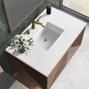 James Martin Marcello 36" Floating Single Bathroom Vanity, Chestnut