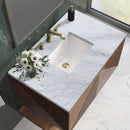 James Martin Marcello 36" Floating Single Bathroom Vanity, Chestnut
