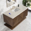 James Martin Marcello 48" Floating Single Bathroom Vanity, Chestnut