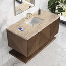 James Martin Marcello 48" Floating Single Bathroom Vanity, Chestnut