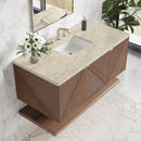 James Martin Marcello 48" Floating Single Bathroom Vanity, Chestnut