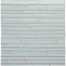 Marea Gloss/matte Interlocking Slides Glass Mosaics 12x12