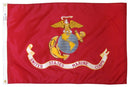 Marine Corps Outdoor Flag – Military Quality, Made in USA (Nylon or Polyester)