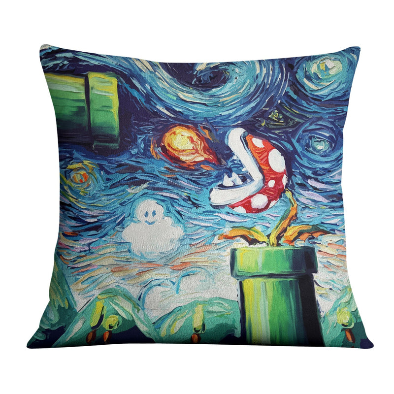 Mario Van Gogh Cushion