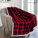 GobekUsa Cozy Flannel Blanket for Christmas Sofa Cover in Digital Lamb Wool Nap Blanket