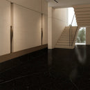 Marquina Nero Polished Marble Look Porcelain Tiles 12x24
