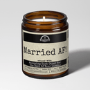 Malicious Women Co Married AF 9oz Funny Candle | Soy Wax Scented Candle Home Fragrance Family Decor