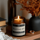 Malicious Women Co Married AF 9oz Funny Candle | Soy Wax Scented Candle Home Fragrance Family Decor