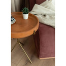 Coffee Table Set With Metal Legs And Wooden Plate