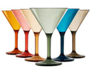 European Style Crystal, Stemmed Wine Glasses | Set of 6 | 15oz