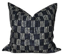 Matchsticks Pillow Cover in Indigo Blue, George Spencer Textiles
