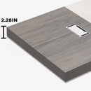 Purdue · Modern L-Shaped Executive Desk
