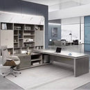 Purdue · Modern L-Shaped Executive Desk