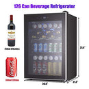 Matte Beverage Refrigerator and Cooler W58128H
