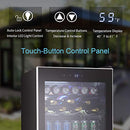 Matte Beverage Refrigerator and Cooler W58128H