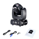 GobekUsa 120W LED Moving Head Light Beam Spot Wash Gobo 8 Face Roto Prism