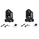 GobekUsa 150W Mini LED Moving Head Beam & Spot Light with 18 Rotating Prisms