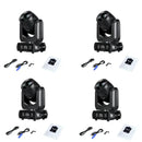 GobekUsa 150W Mini LED Moving Head Beam & Spot Light with 18 Rotating Prisms