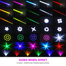 GobekUsa 150W Mini LED Moving Head Beam & Spot Light with 18 Rotating Prisms