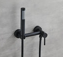 GobekUsa Bathroom Bidet Faucet Set with Hot Cold Spray Gun Nozzle & Copper Hardware
