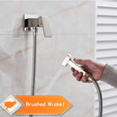GobekUsa Black Bidet Faucet Wall Mount Shower Tap Toilet Sprayer Mixer