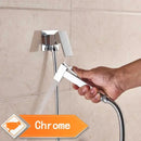 GobekUsa Black Bidet Faucet Wall Mount Shower Tap Toilet Sprayer Mixer