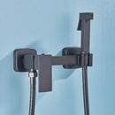 GobekUsa Black Bidet Faucet Wall Mount Shower Tap Toilet Sprayer Mixer