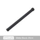 Matte black brass bathroom faucet extension tube for heightening by Decorbites