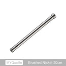 Matte black brass bathroom faucet extension tube for heightening by Decorbites