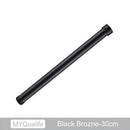 Matte black brass bathroom faucet extension tube for heightening by Decorbites