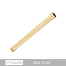 Matte black brass bathroom faucet extension tube for heightening by Decorbites