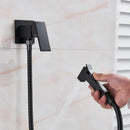 GobekUsa Brass Bidet Faucet Mixer with Square Shower Spray
