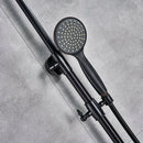 GobekUsa Black Bronze Shower Faucet Set with 8" Rain Shower Head & Hand Shower